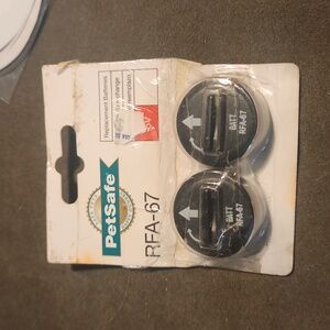 PETSAFE rfa-67 batteries